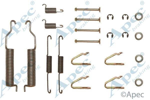 APEC BRAKING Комплектующие, тормозная колодка KIT739